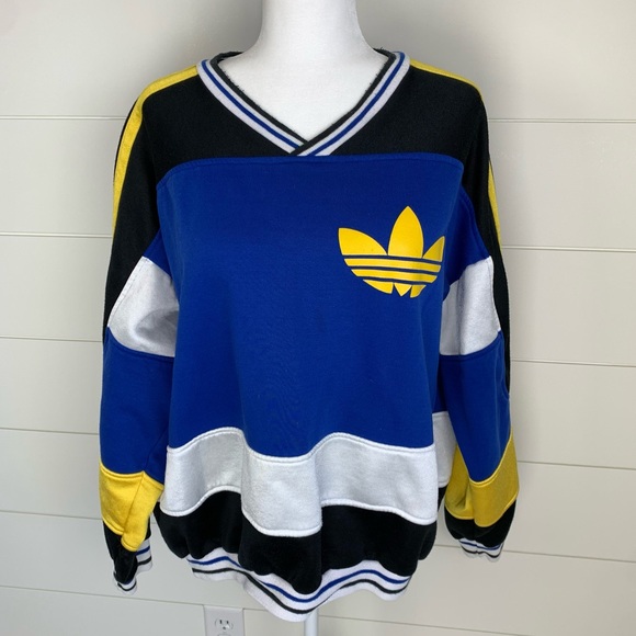 adidas Tops - Adidas Vintage 90s Oversized Crewneck Sweatshirt Size L